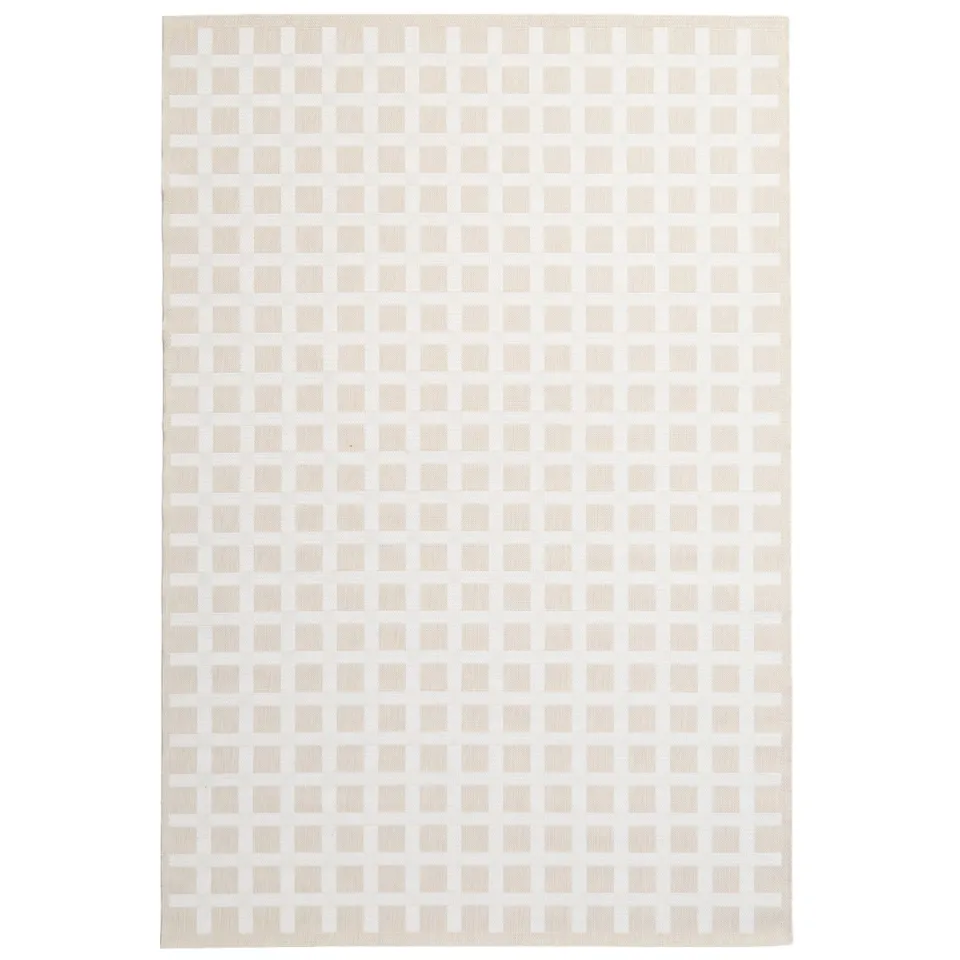 NOUS Living binnen- en buitenvloerkleed (290x200 cm) (290x200 cm) beige/wit, foto 5
