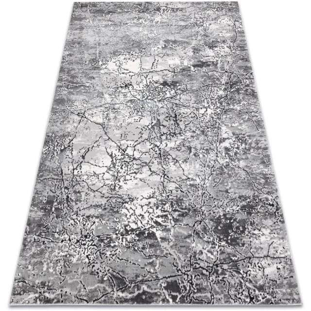 RUGSX Kleden Rugsx Tapijt ALLURE 5716 Steen - Structureel, stijlvol, 240x330 cm Grijs