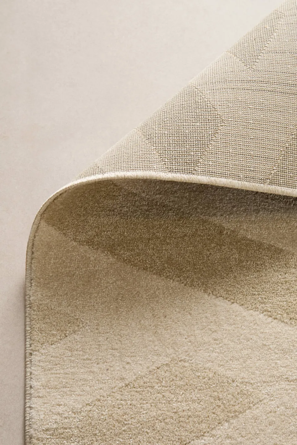 NOUS Living vloerkleed zand crème, foto 3