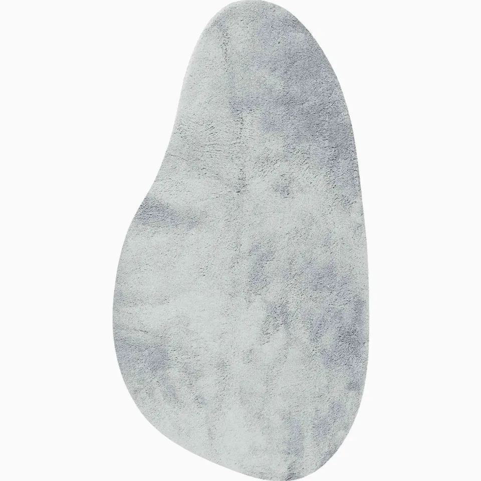 vidaXL Tapijt HUARTE Grijs 100 x 200 cm Polyester