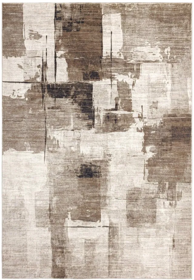 Dutch XXL Design Vloerkleed | Tapijt | Elegantica | Verweerd | Taupe | 120x170 cm