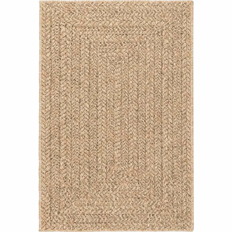 vidaXL Vloerkleed ZIZUR binnen en buiten 200x290 cm jute look Bruin