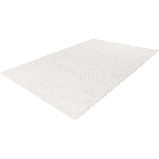 Lalee Lotus vloerkleed geometrisch tapijt bohemienstijl scandinavisch karpet hoog laag polig 160x230 cm ivory gebroken wit