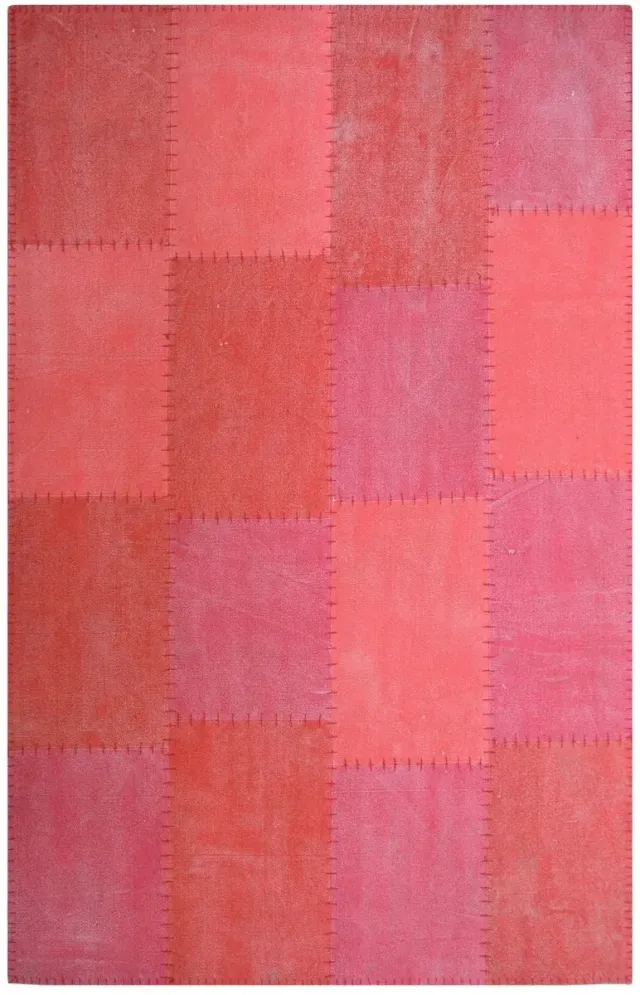 Dutch XXL Retro Vloerkleed | Tapijt | Lyrical | Patchwork | Multi/Rood Multi / Rood