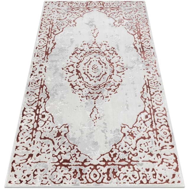 RUGSX Kleden Rugsx Tapijt ALLURE 1961 Ornament, frame - Structureel, 80x150 cm Wit