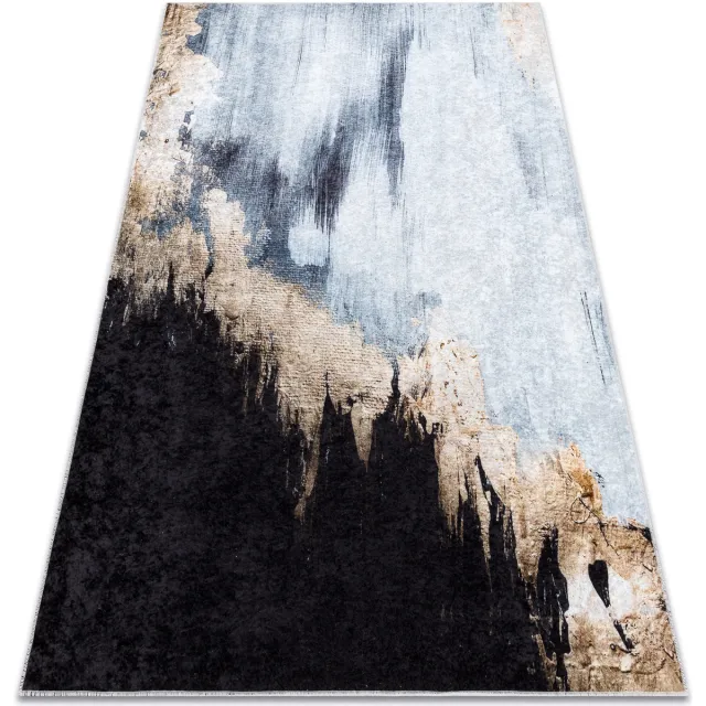 RUGSX Kleden Rugsx MIRO 51573.802 tapijt wasbaar Abstractie antislip 160x220 cm Blauw