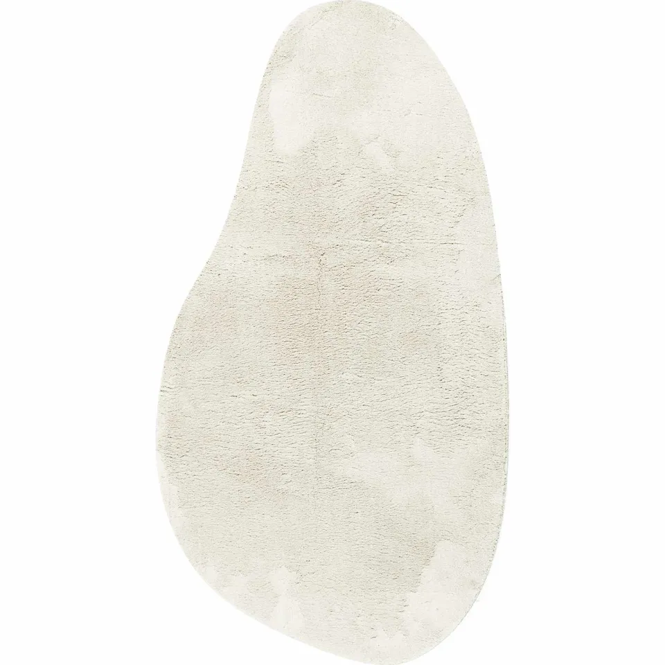 vidaXL Tapijt HUARTE Crèmekleurig 80 x 150 cm Polyester