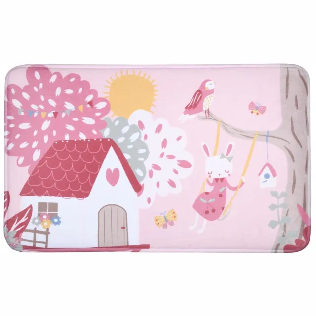 Stof Kinderkleed MATTY, roze, 45 x 75 cm