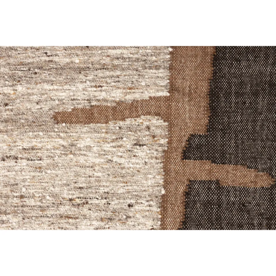 Dutchbone Briton vloerkleed beige, foto 4
