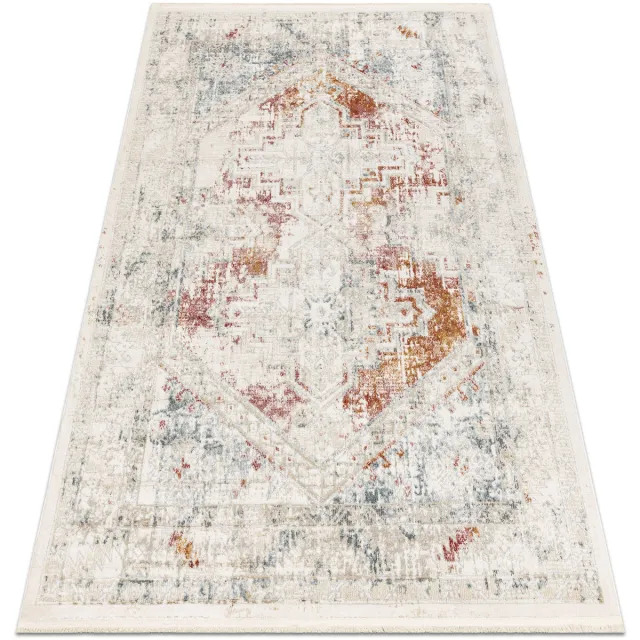 RUGSX Kleden Rugsx DISTIN 0100B roze / poeder / wit