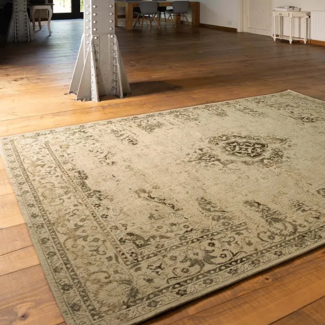 Heritaged Vintage vloerkleed - Nomad groen 240x340
