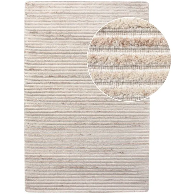 Nest of Nora Vloerkleed handgetuft 160x230 cm - Tapijt - Ivory Gebroken wit