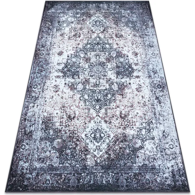 RUGSX Kleden Rugsx ANTIKA tapijt ancret washedstone, modern ornament Grijs