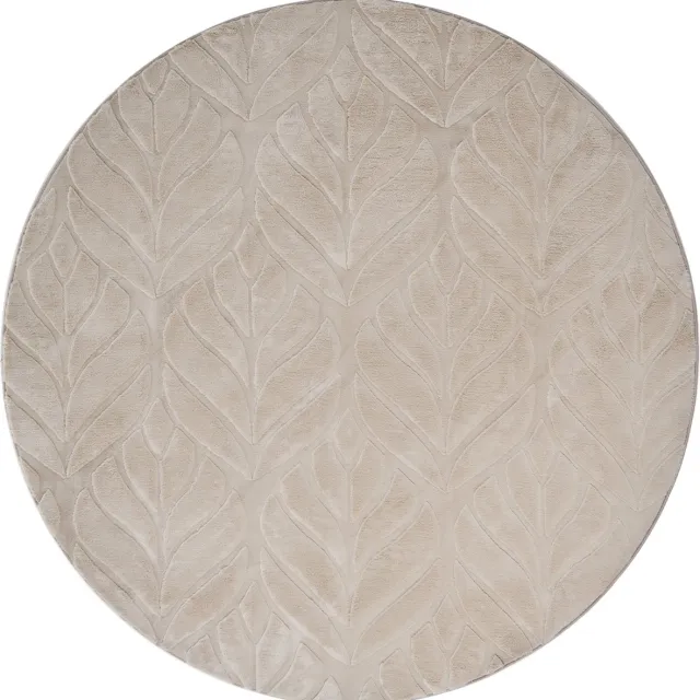 Beliani MITCHELL - Vloerkleed - Beige - Kunstbont, foto 3