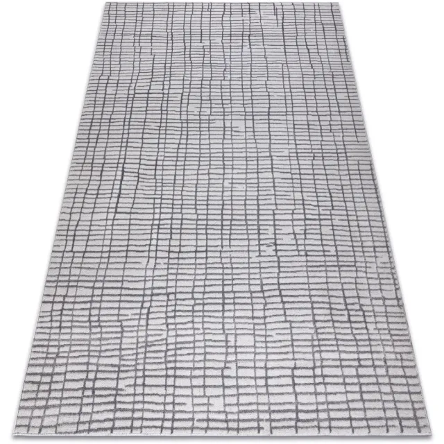 RUGSX Kleden Rugsx Tapijt AURA J1852A grijs - Lijnen, structureel, 160x220 cm