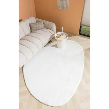 Kwantum Stone vloerkleed off-white, foto 3