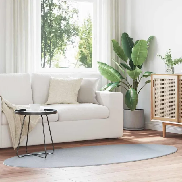 vidaXL Tapijt HUARTE Grijs 120 x 170 cm 100% Polyester