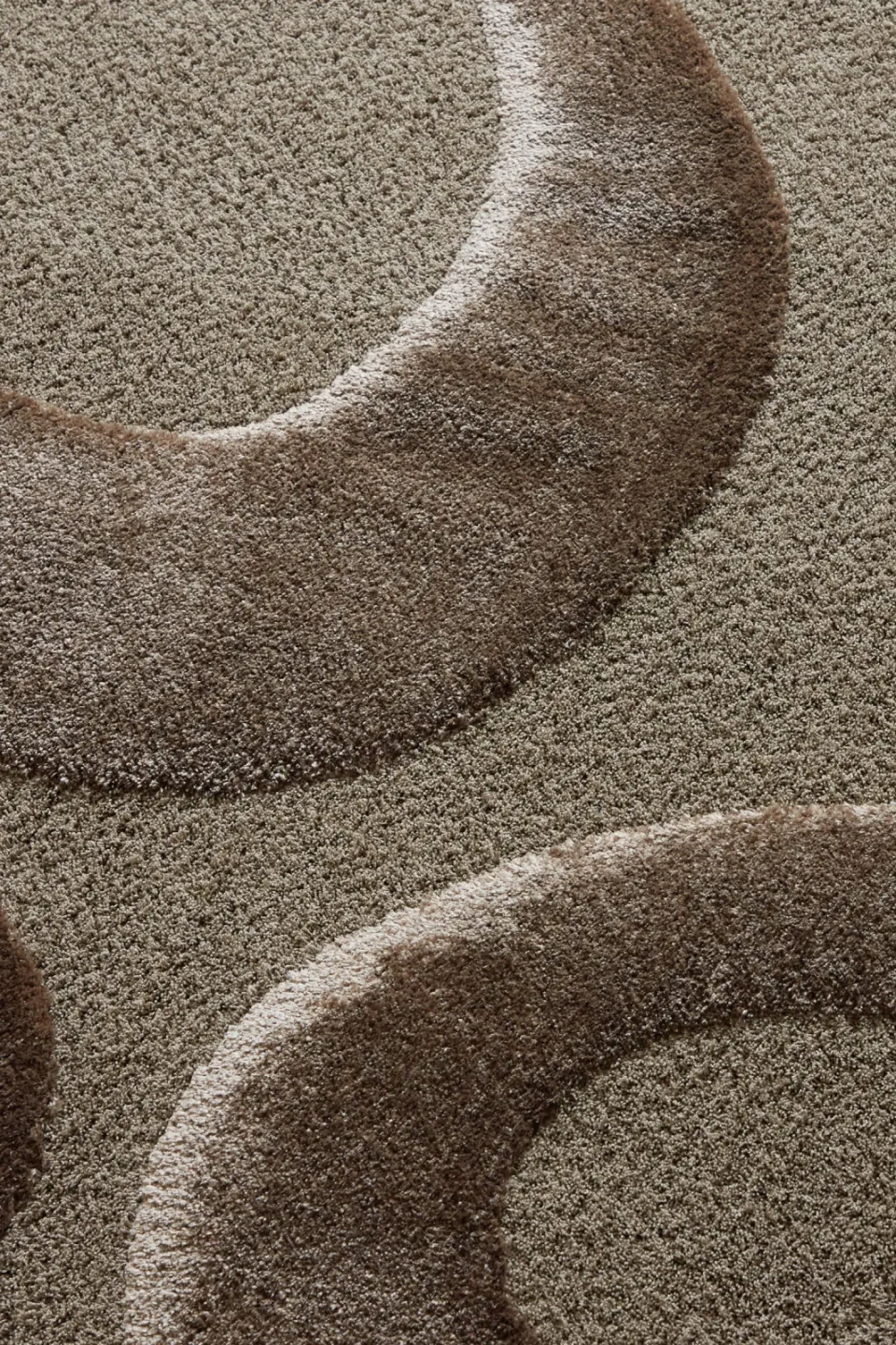 Studio LIVIT vloerkleed Glow bruin, foto 5