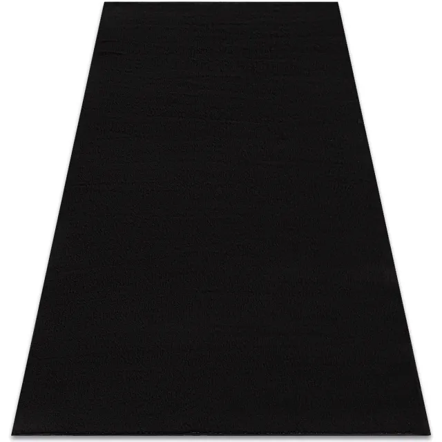 RUGSX Kleden Rugsx Modern was tapijt LINDO zwart, antislip, shaggy 200x290 cm