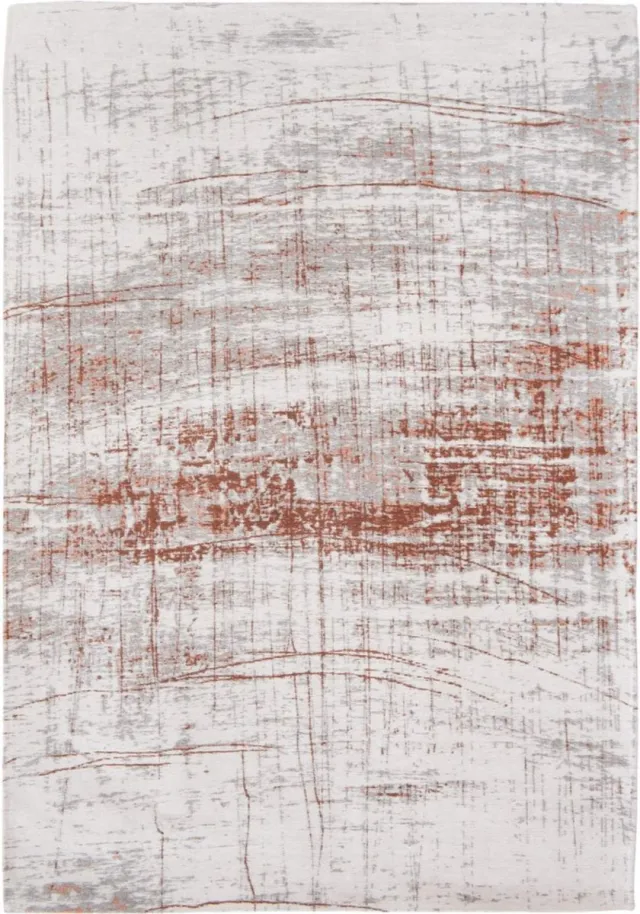 Louis de Poortere Wasbaar Binnen & Buiten Vloerkleed - 240 x 240 cm - Louis De Poortere Griff Copperfield - Laagpolig Tapijt - Gerecycled PET - Made in Belgium - Circulair Brown
