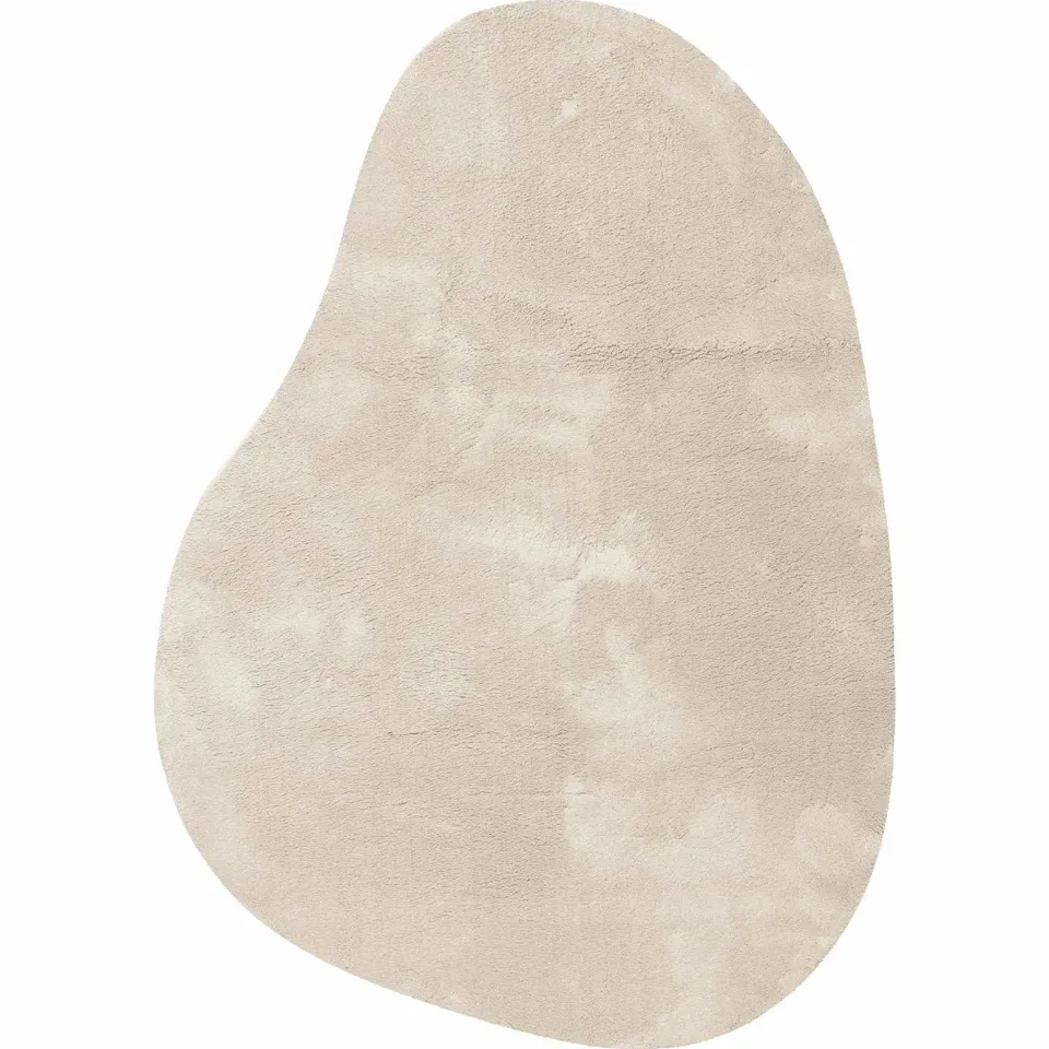 vidaXL Tapijt HUARTE Beige 160 x 230 cm Polyester