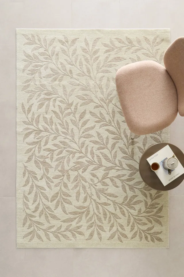 NOUS Living vloerkleed beige/crème, foto 2