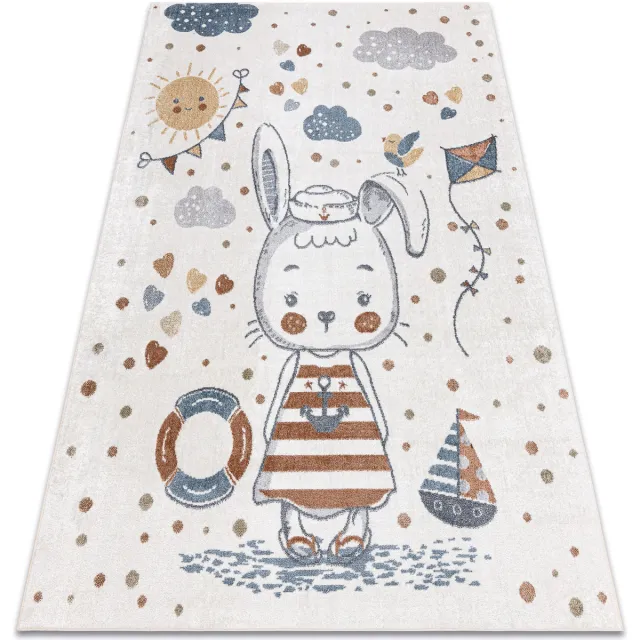 RUGSX Kleden Rugsx Tapijt BONO 8441 konijn matroos room / 160x220 cm Beige