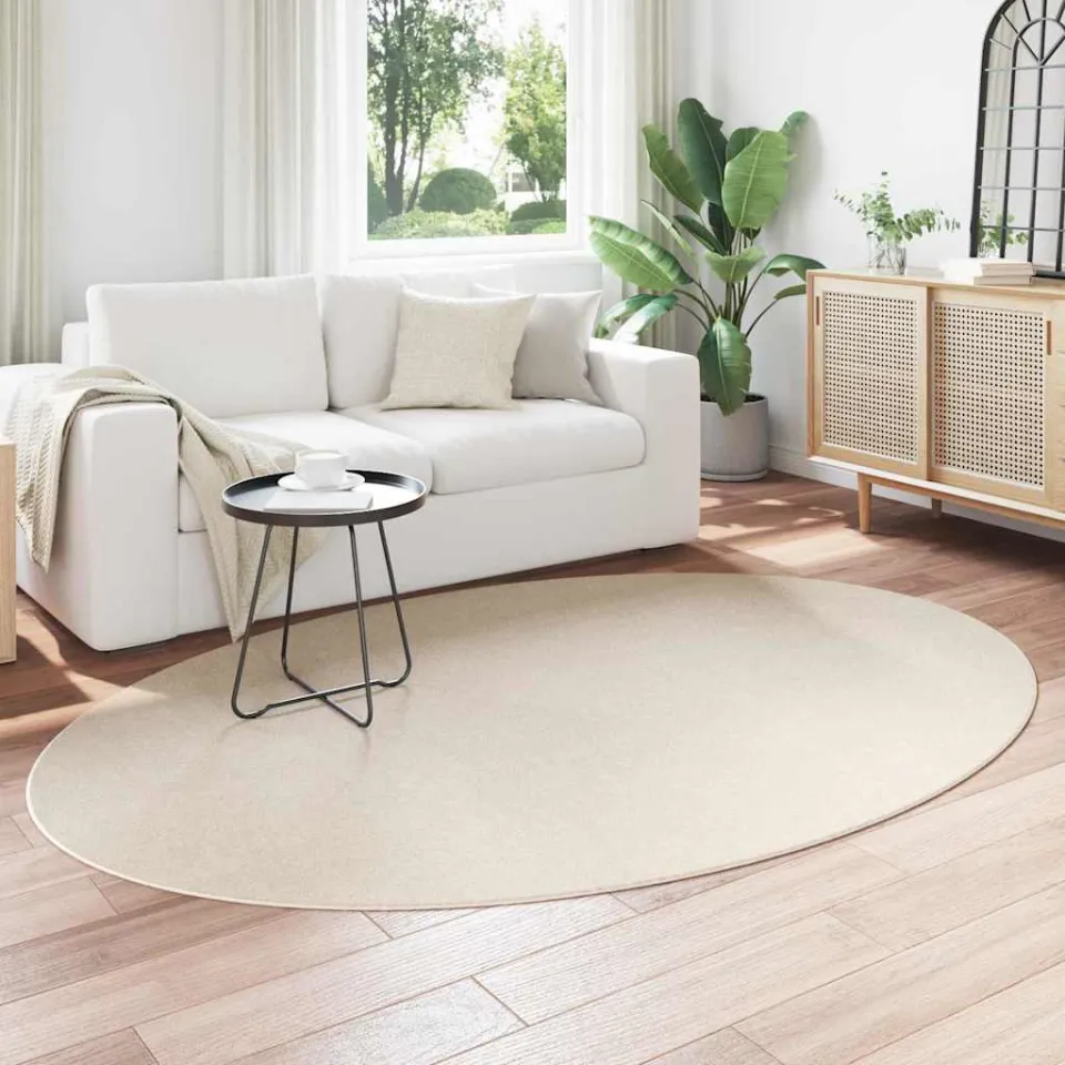 vidaXL Tapijt HUARTE Beige 160 x 230 cm 100% Polyester, foto 3
