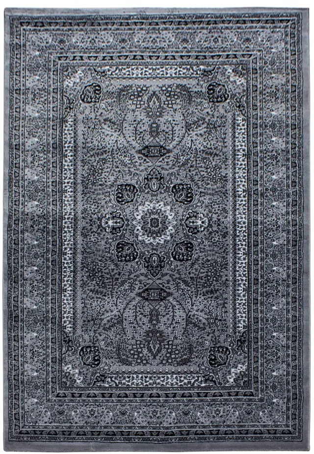 Tapijtenmagazijn Marrakesh – Klassiek Vloerkleed – Grijs – Laagpolig & Oosters Design