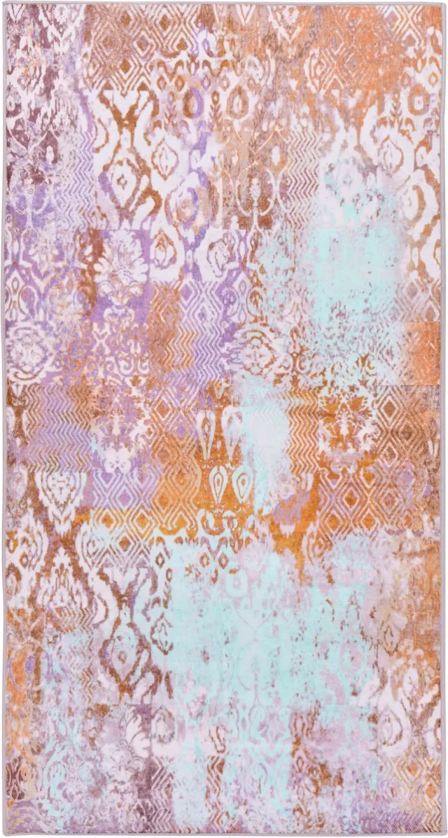 Beliani ZENVIRA - Vloerkleed - Meerkleurig - Polyester