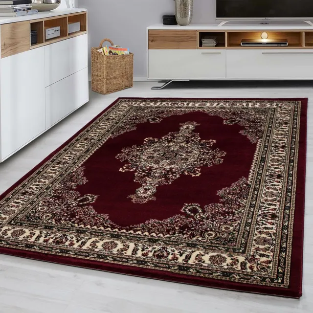 Muratap Marrakesh Neizar Oosters Vloerkleed Rood – Laagpolig Tapijt