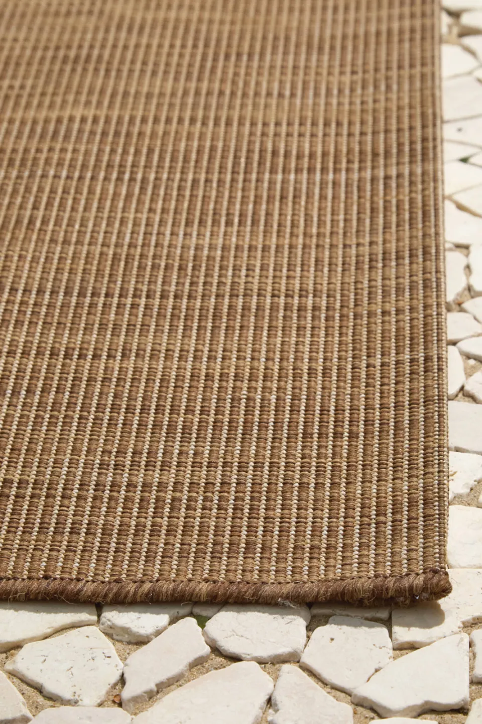 NOUS Living binnen- en buitenvloerkleed Tomaso (230x160 cm) bruin, foto 2