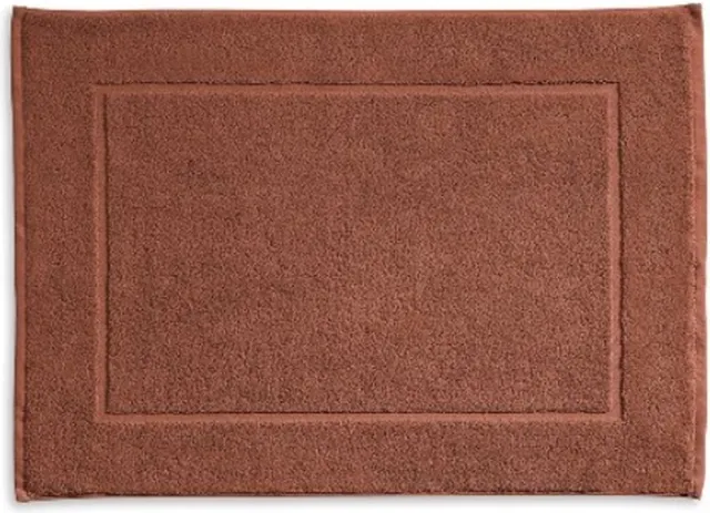 Kela Badmat, 100 x 60 cm, Katoen, Terrabruin - Kela | Ladessa