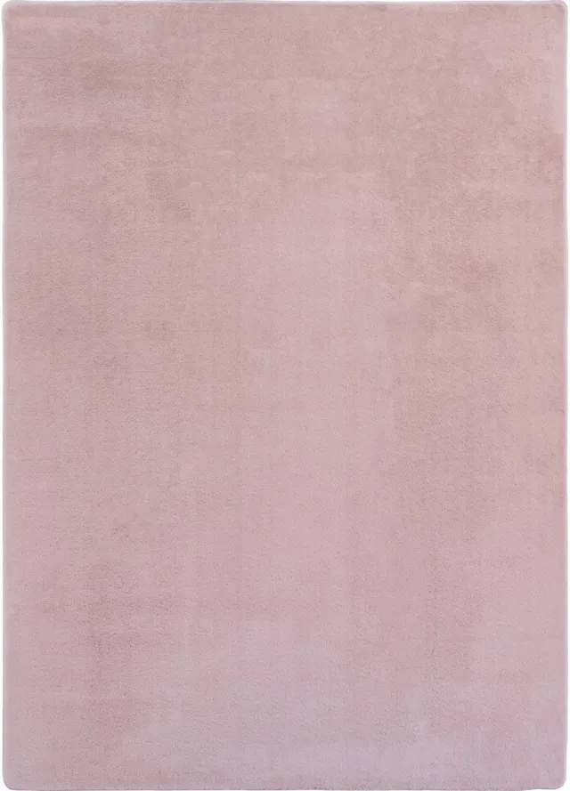 Muratap JOY Effen Soft Vloerkleed – 100% Polyester – Anti-Slip - Roze- 200x280 CM