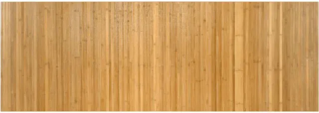 vidaXL Vloerkleed - rechthoekig - cm - bamboe - naturel
