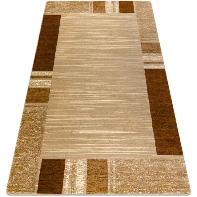 RUGSX Kleden Rugsx Tapijt ROYAL FB23 Kader - beige / 100x200 cm