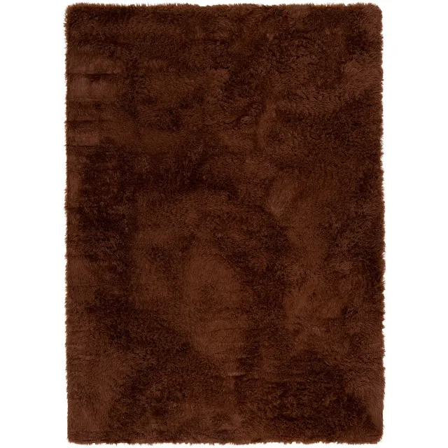 Pergamon Hoogpolig Shaggy Tapijt Fluffy Bruin