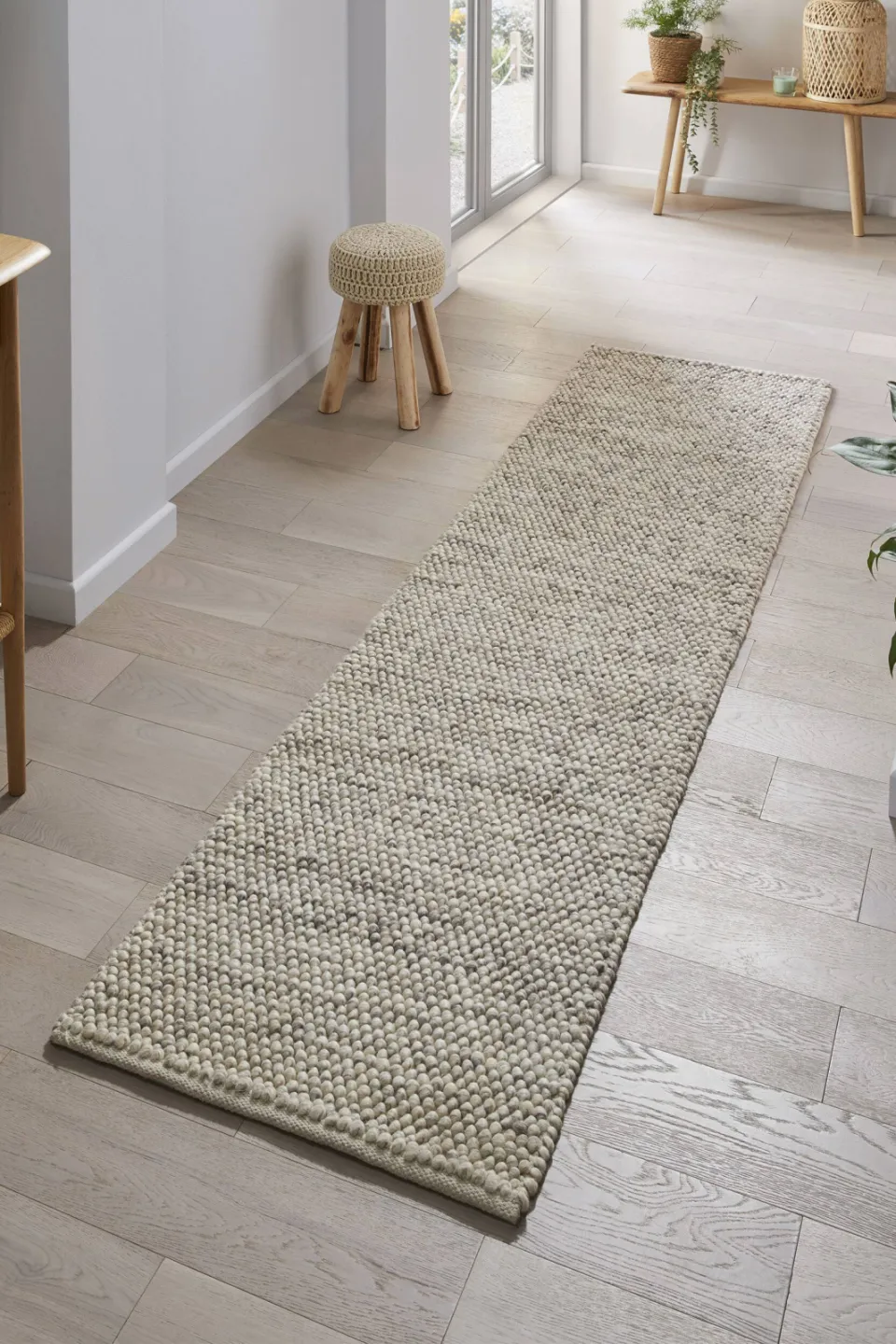 Flair Rugs Minerals wol vloerkleed naturel, foto 3