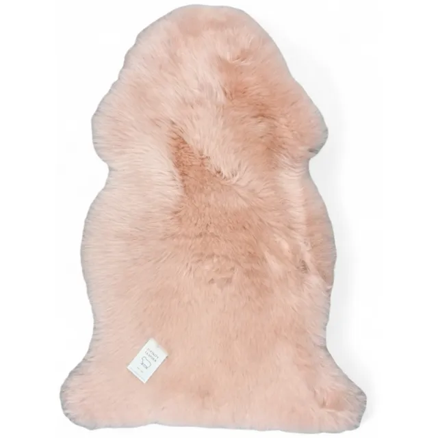 Infinity Leather Echte Rosa Roze Schapenvacht Natuurlijk Zijdezacht Pluizig Echt Wollen Tapijt
