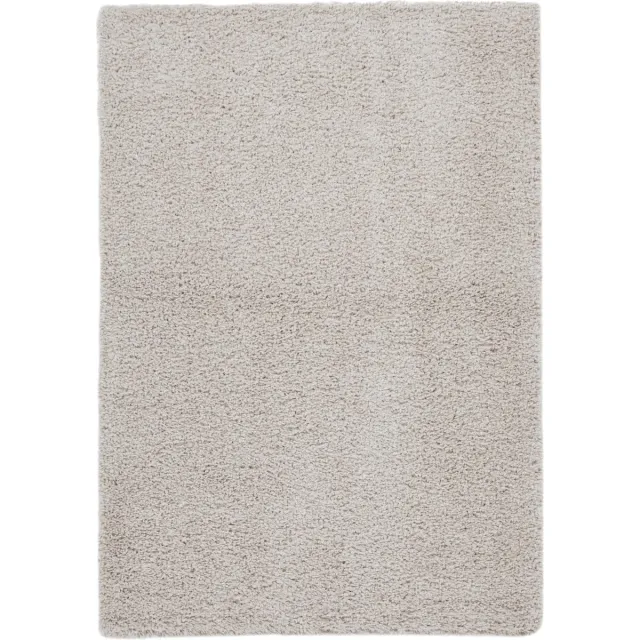 Vivace Vloerkleed Vivace Shaggy Boston - Ivoor/ Crème - Tapijt - 220x150 cm - (29188) Grijs