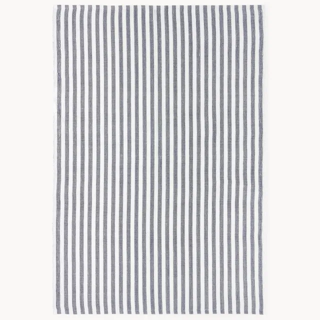 Westwing Collection Handgeweven in- & outdoor vloerkleed Lyla Blauw