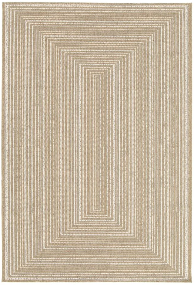 AFK Living Binnen buiten design tapijt SLOW LIFE beige
