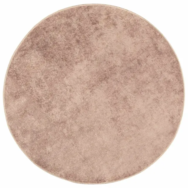 vidaXL Tapijt - Runner - MARSA - Zand - 120 - x - 120 - cm - Polyester - en - PVC
