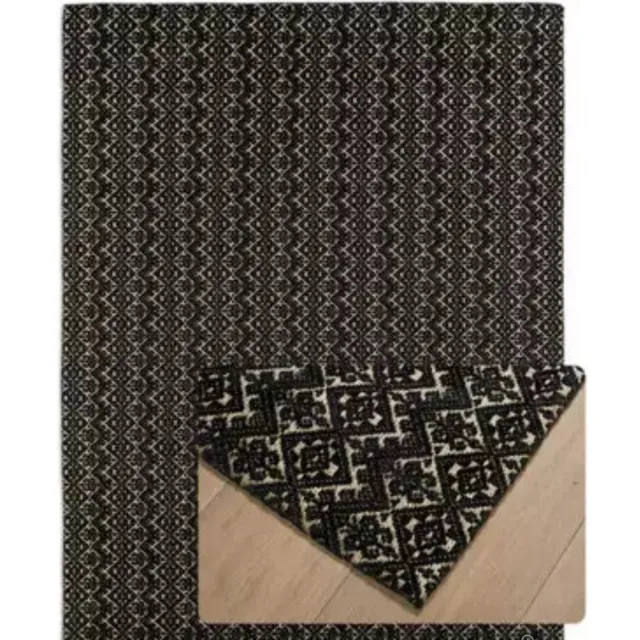 UrbanSofa Vloerkleed 160x240 cm Mundra Gold zwart