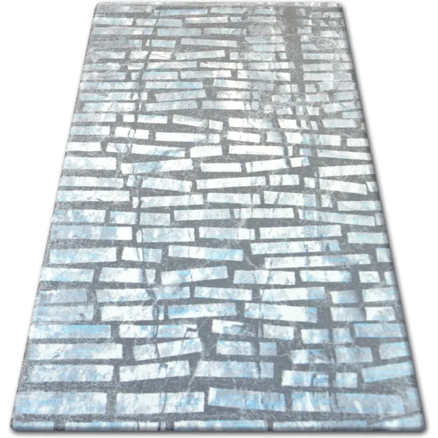 RUGSX Kleden Rugsx Tapijt ACRYL PATARA 0244 Cream/Turkoois 80x150 cm Marine