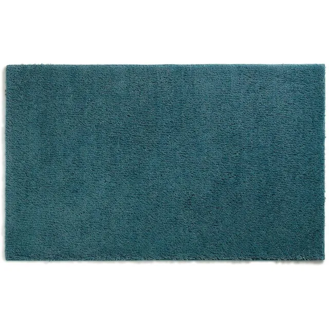 Kela Badmat, 100 x 60 cm, Polyester, Petrol Blauw - Kela | Maja
