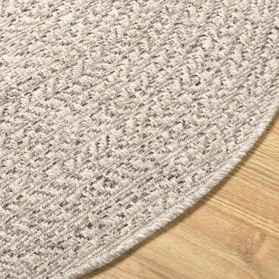 vidaXL Vloerkleed ZIZUR Crèmekleurig 200 x 140 cm Polypropyleen, foto 4