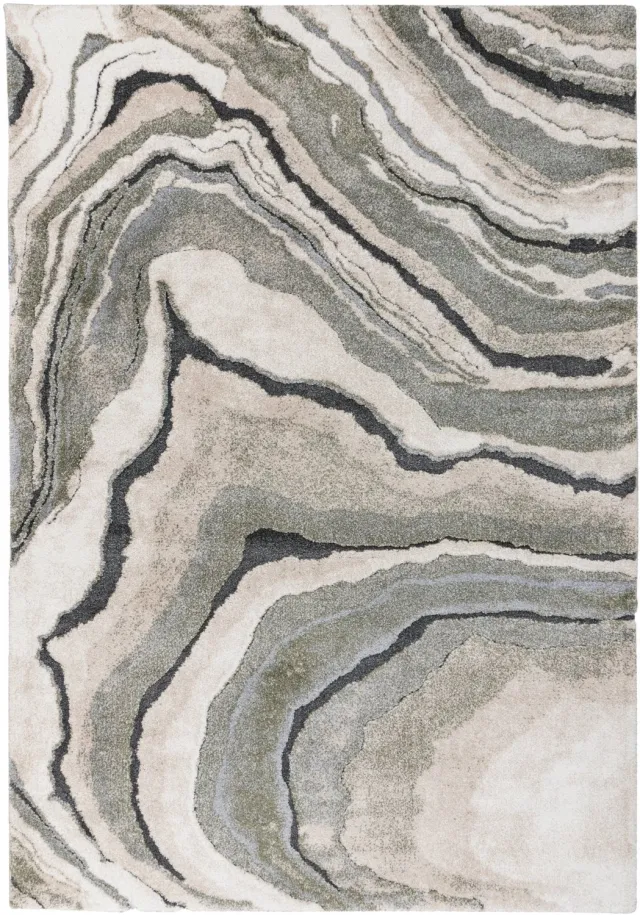 Obsession Vloerkleed My Bologna 461 groen – 60 x 110 cm – polypropyleen & polyester, machinegeweven