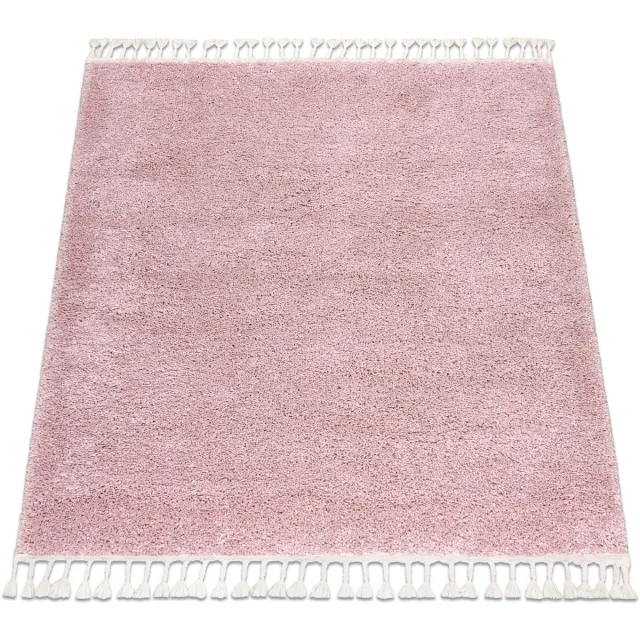 RUGSX Kleden Rugsx Tapijt BERBER vierkant 9000 rozekleuring marokkaan 160x160 cm