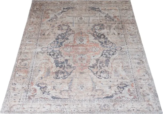 Veer Carpets Vloerkleed Mahal Beige 00 - Laagpolig Vloerkleed – Vintage / Klassiek Design, foto 2